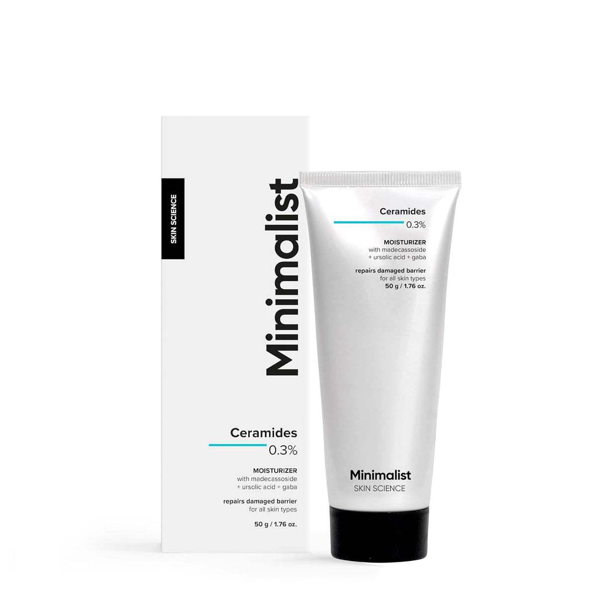 Minimalist 0.3% Ceramide Face Moisturizer For Barrier Repair 50g