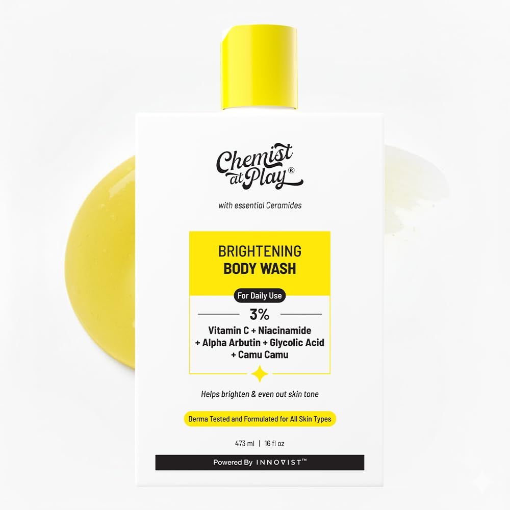 Chemist at Play Brightening Body Wash with Vitamin C & Alpha Arbutin 236ml