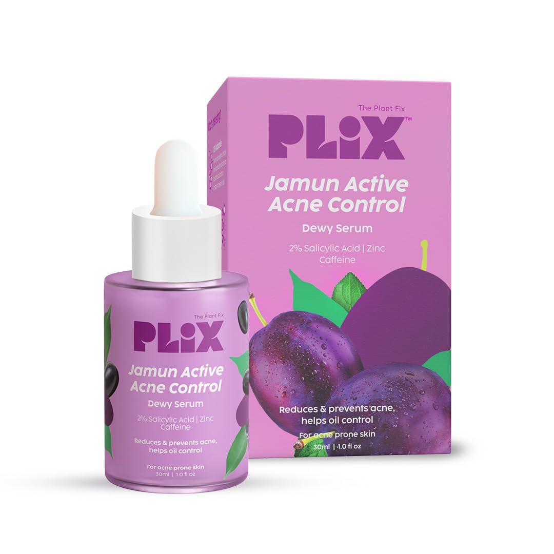 The Plant Fix Plix 2% Salicylic Acid Jamun Active Acne Serum 30ml