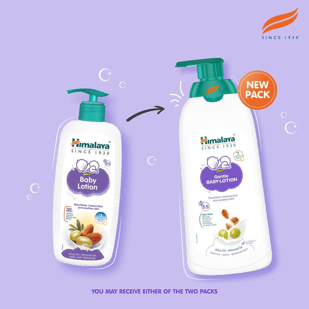 Himalaya Gentle Baby Lotion 200ml with Almond Oil