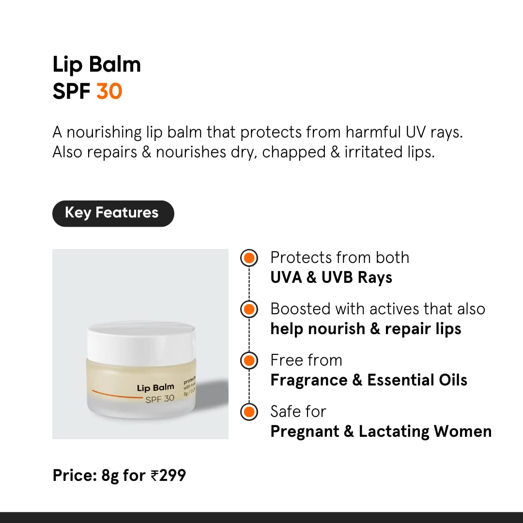 Minimalist Spf 30 Lip Balm With Ceramides & Hyaluronic Acid 8G