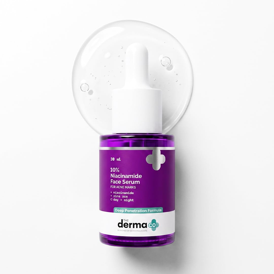The Derma Co 10% Niacinamide Face Serum with Zinc PCA  30ml