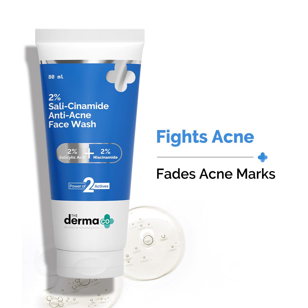 The Derma Co Sali-Cinamide Face Wash 80ml