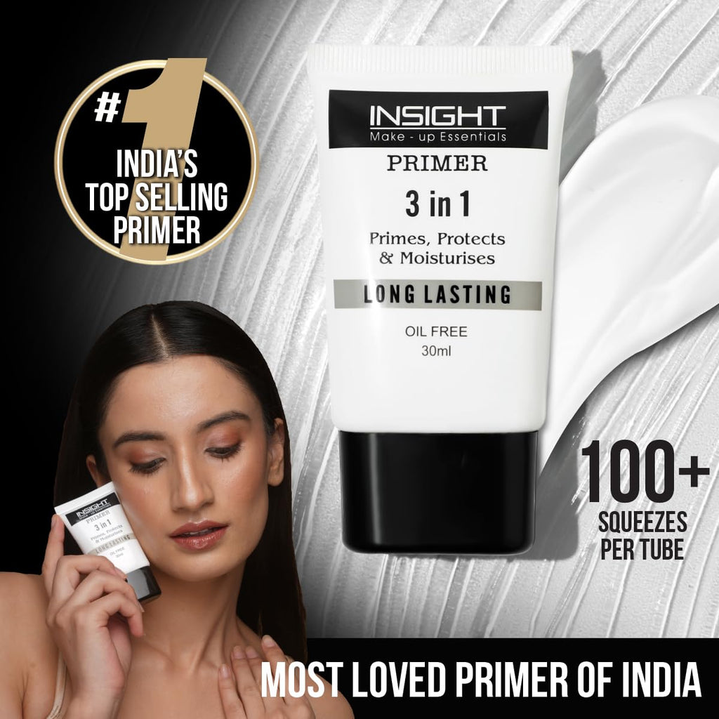 INSIGHT 3-in-1 Primer | Matte Finish | Primes, Protects & Moisturizes