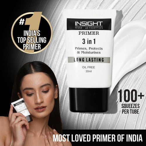 INSIGHT 3-in-1 Primer | Matte Finish | Primes, Protects & Moisturizes