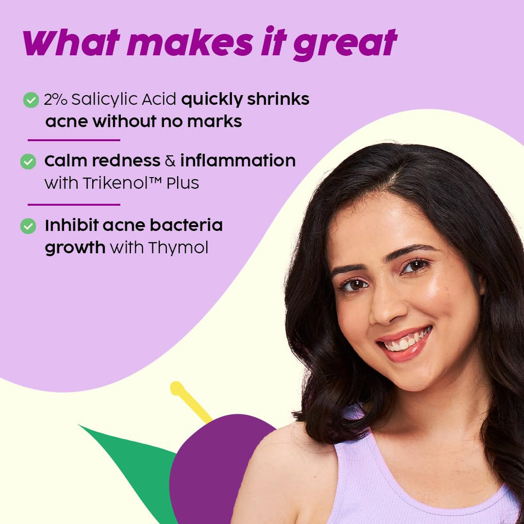 The Plant Fix Plix Jamun Acne Spot Corrector Gel 15g