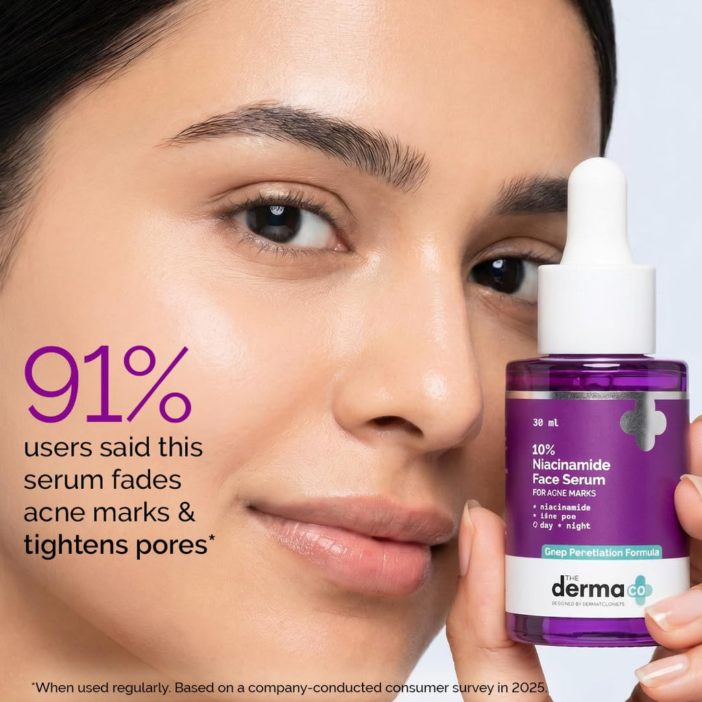 The Derma Co 10% Niacinamide Face Serum with Zinc PCA  30ml