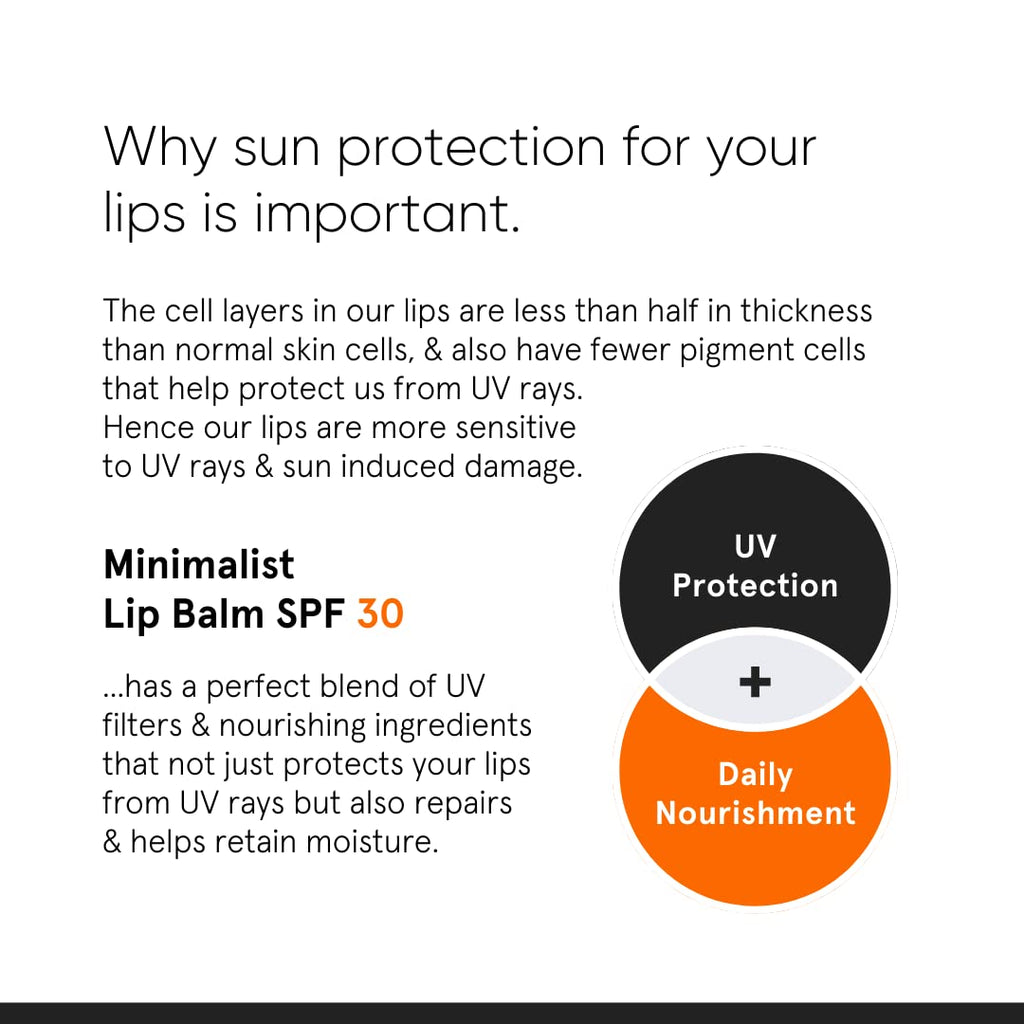 Minimalist Spf 30 Lip Balm With Ceramides & Hyaluronic Acid 8G