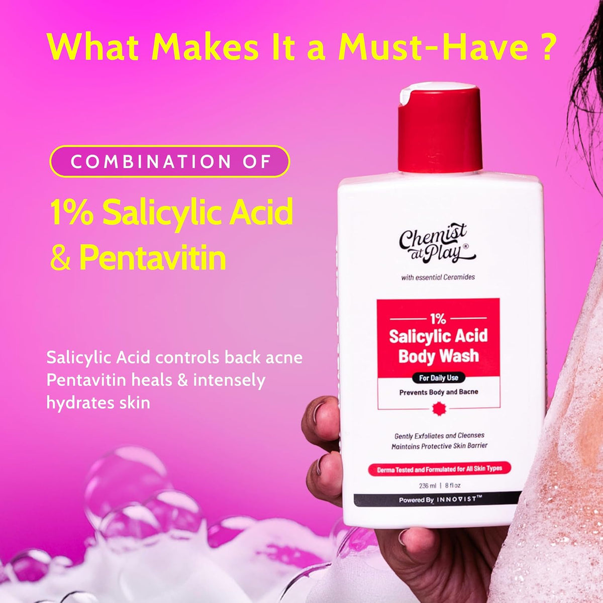 Chemist at Play Salicylic Acid Acne Body Wash
