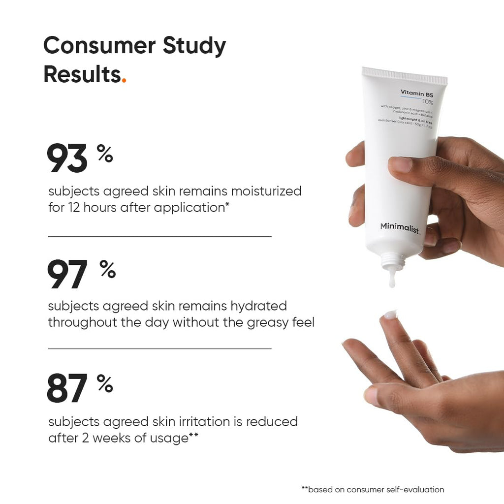 Minimalist Vitamin B5 10% Oil-Free Moisturize 50G
